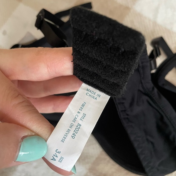 René Rofé Elegant Black Women's Bra 34A NWT - Picture 4 of 4